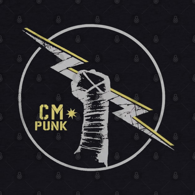 CM Punk Lightning by ClarityMacaws